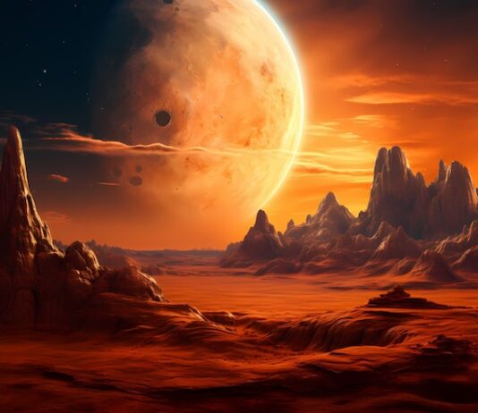 Земля с Марса: реальный вид