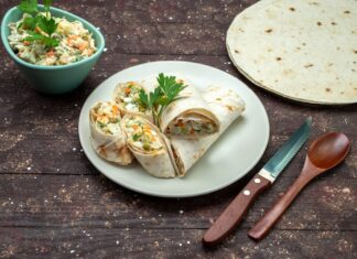 Лепешка тортилья с начинкой: рецепты закусок