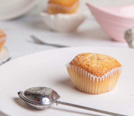 Лимонный кекс на кефире в духовке