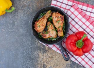 Пожарка куриной печени на сковороде