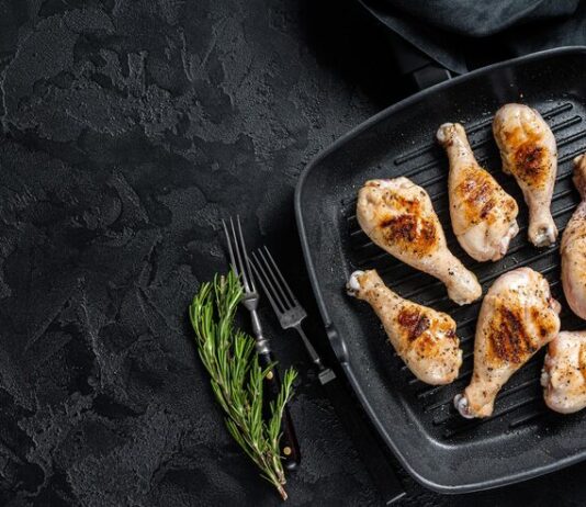 Куриные ножки с хрустящей корочкой на сковороде