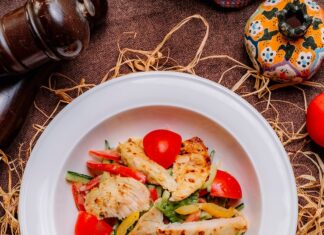 Быстрое блюдо из куриного филе