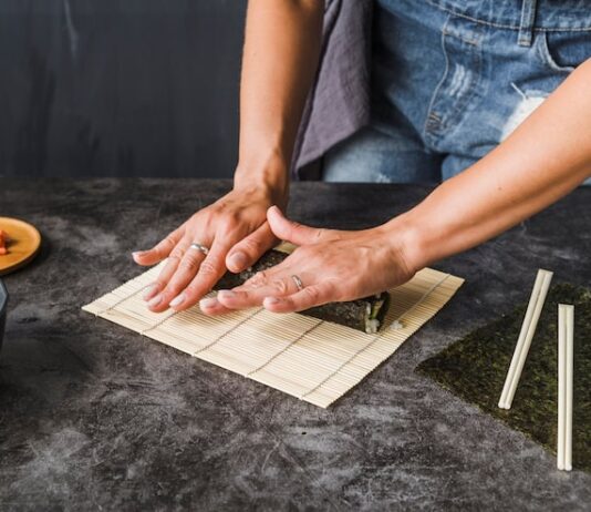 Ингредиенты для роллов в домашних условиях