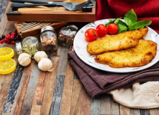 Жареная рыба в муке и яйце