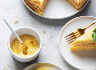 Банановый крем для бисквитного торта на сметане