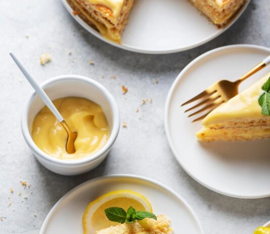 Банановый крем для бисквитного торта на сметане