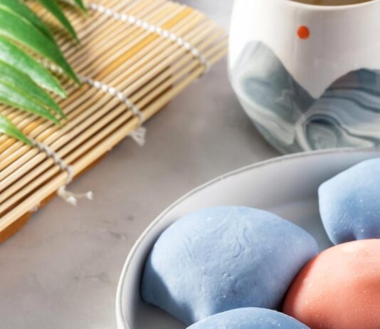 Приготовление моти из рисовой муки