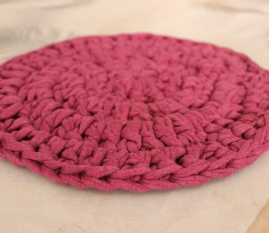 Коврик крючком для начинающих: пошаговое руководство