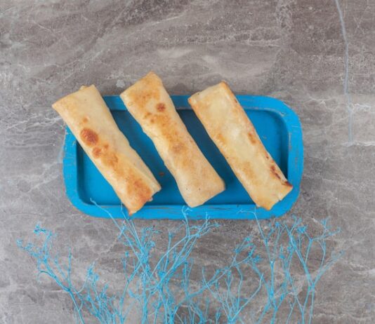 Лаваш Рулетики на Сковороде