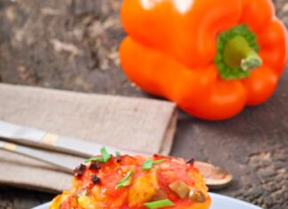 Фаршированный перец в духовке: пошаговый рецепт