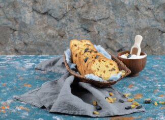 Простой рецепт кекса с изюмом в духовке