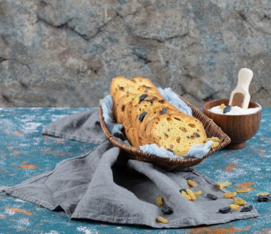 Простой рецепт кекса с изюмом в духовке