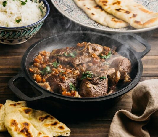 Плов из свинины в казане: классический рецепт