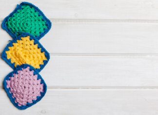 Салфетки крючком: схемы для начинающих