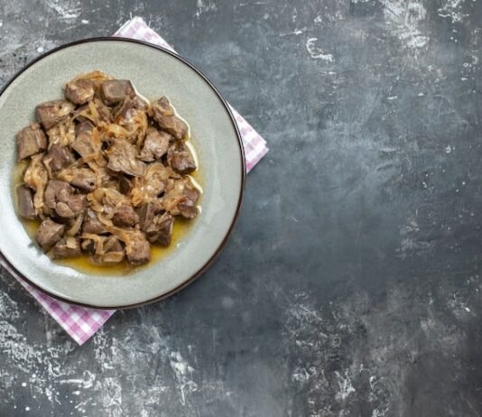 Печень индейки в сметане в мультиварке