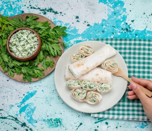 Лаваш: Рулеты с разными начинками