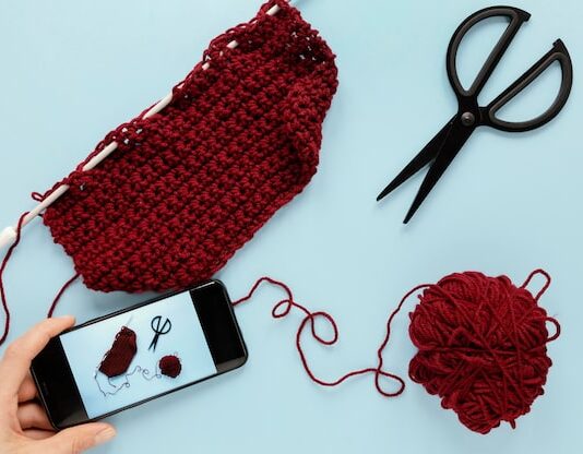Схема вязания крючком сумочки для телефона