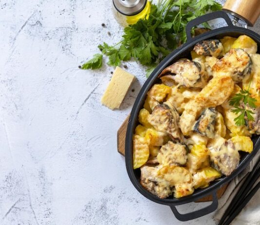 Курица с картошкой в рагу