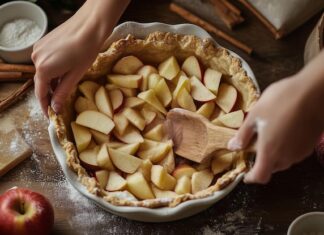 Яблочный пирог: пошаговый рецепт