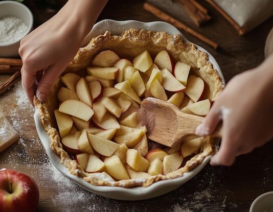 Яблочный пирог: пошаговый рецепт