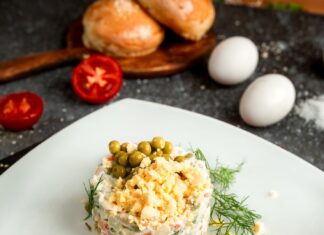 Ингредиенты для салата Оливье