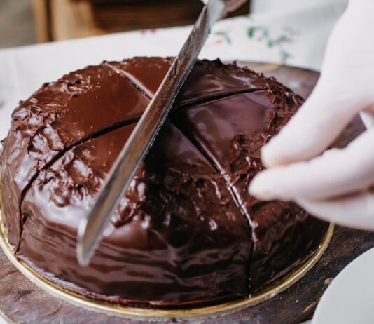 Шоколадная глазурь для украшения торта