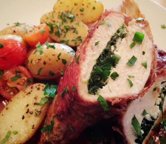 Рецепты из свиной пузанины