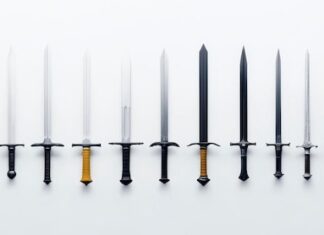 Разница между 8 и 5 мечами