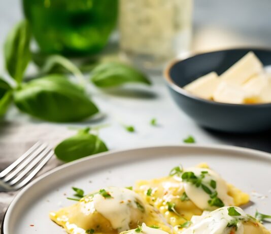 Паста с сыром и яйцом: классический рецепт