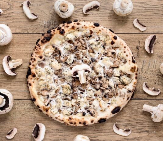 Грибная начинка для пиццы