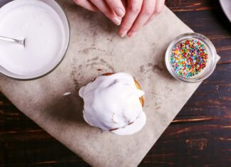 Сахарная глазурь: рецепт приготовления