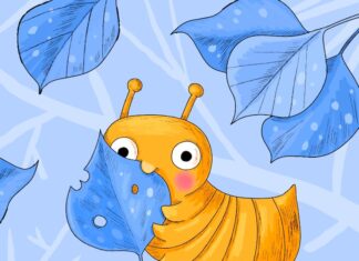 Большая гусеница во сне: толкование