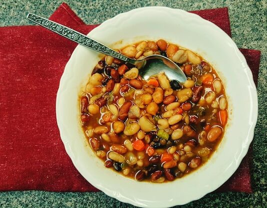 Тушеная Красная Фасоль с Овощами