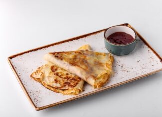 Блинчики с мясной начинкой