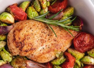 Запеченная курица диетическая в духовке