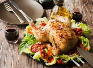 Цыпленок табака в духовке: рецепт