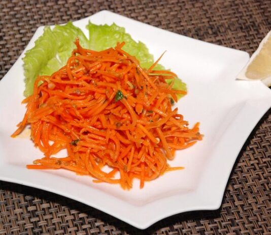 Корейские блюда из моркови