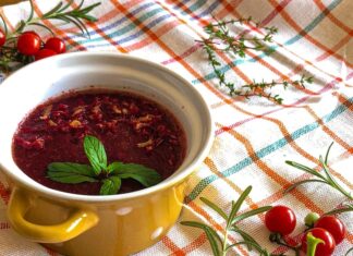 Вкусный красный борщ: рецепт приготовления