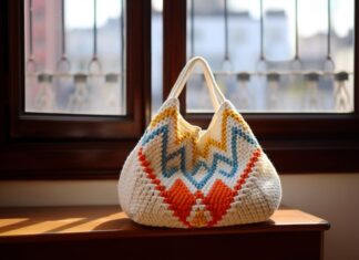 Свяжем сумку шоппер спицами