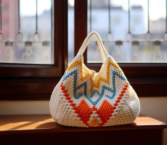 Свяжем сумку шоппер спицами