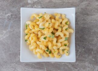 Макароны по-американски с сыром