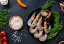 Время варки замороженной королевской креветки