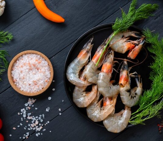 Время варки замороженной королевской креветки