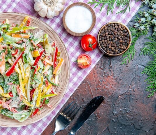 Легкие овощные салаты без майонеза