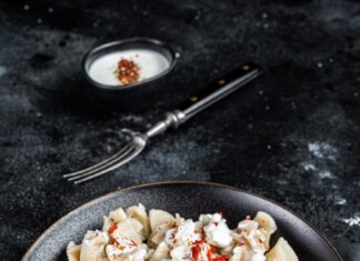 Пельмени со сметаной: рецепт жареных пельменей