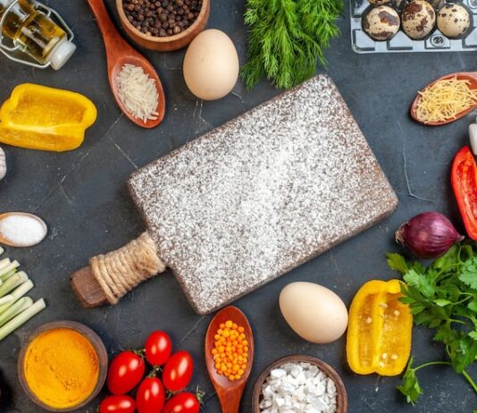 Продукты для приготовления лазаньи