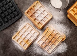 Вафли в вафельнице: простой рецепт