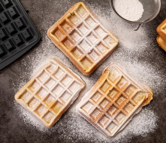 Вафли в вафельнице: простой рецепт